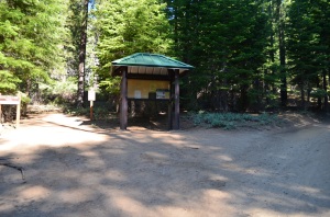 North Canyon Creek trail junction